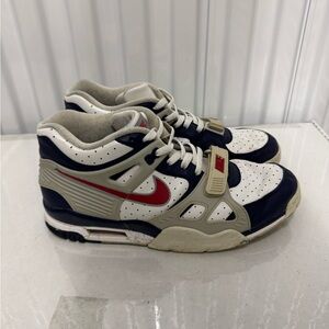 Nike air trainer 3 retro USA White and Blue size 12 men’s Sneakers